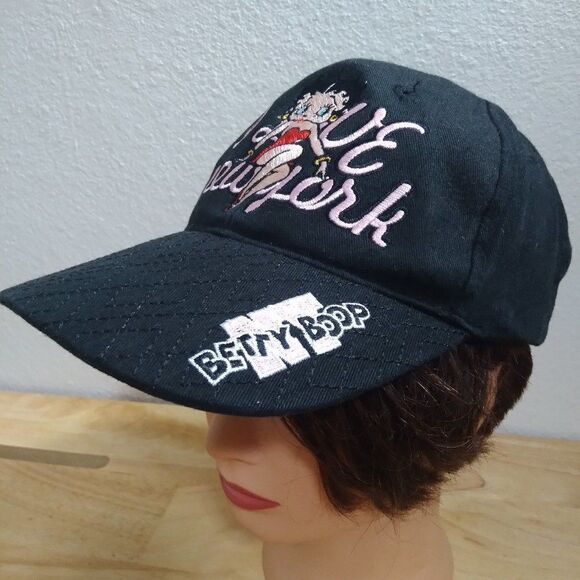 Vintage Betty Boop I Love New York Strap Back Hat Cap